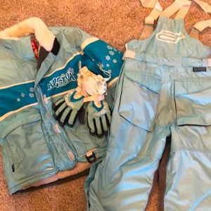 Arctiva youth 18 snowmobile outfit